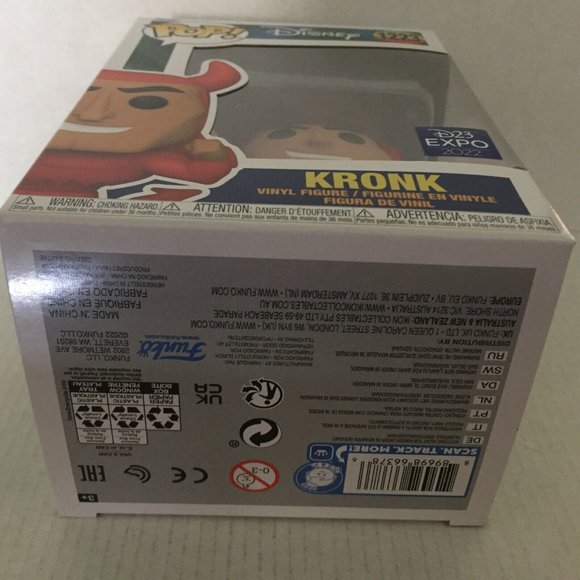 NEW 2022 Disney D23 Expo Exclusive Devil Kronk Funko Figure #1223 - Picture 9 of 9